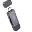 Кардрідер HOCO HB45 Spirit 2-in-1 USB 2.0 Type-C підтримка SD та MicroSD (TF) швидка передача даних Сірий - мініатюра 1