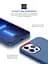 Силиконовый чехол для Apple iPhone 13 Pro Max, ICON2 Case, синий, противоударный, панель, защита всего корпуса, матовая поверхность Soft Touch, выступает над дисплеем, совместим с защитными стеклами и пленками, с микрофиброй, ArmorStandart (ARM60498) - миниатюра 5