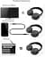 Беспроводные наушники KST-900BT Bluetooth с FM-радио глубокие черные басы для телевизора и ПК - миниатюра 6