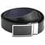 Ремень мужской кожаный Semi Line Black/Blue (P8234-0 L) - миниатюра 1
