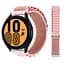 Браслет NormalCloth Wave для Samsung Galaxy Watch 6 Classic 43mm 6 Classic 47mm - розовый ширина крепления 20мм нейлоновый Watchbands (W24-2WB54157522) - миниатюра 4