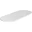 Кришка для полиці Hansgrohe WallStoris 25x10см Matt White 27925700, Білий матовий - мініатюра 1