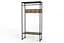Вешалка напольная Ferrum-decor Трелис 14 180x90x38 черный ДСП Дуб Сонома 16мм (FRD-104346) - миниатюра 4