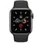 Apple Watch Series 5 GPS 40mm Space Gray Aluminum w. Black b.- Space Gray Aluminum (MWV82) - мініатюра 1