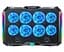 Охолоджувальна підставка для ноутбука до 17,3 дюйма GamePro GPCP-795 RGB 2xUSB 8xfans - мініатюра 2