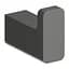 Гачок Omnires Nelson graphite (NL80110GR) - мініатюра 1