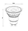 Лампа LED GU10 9W 3000К 900Lm Kloodi KDGU10-9WSMD 3K 60D - мініатюра 4