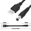 Кабель живлення 5,5 мм x 2,1 мм GINTOOYUN 5V USB2.0 — DC універсальний - мініатюра 2