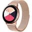 Ремінець для Samsung Galaxy Watch Active 2 - рожево-золотий ширина кріплення 20мм нержавіюча сталь Watchbands Milanese Loop (WB0012MILANSEROSEGOLDAN22) - мініатюра 1