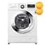 Пральна машина LG з фронтальним завантаженням F1296HDS3, 7кг, 1200, A+++, Пар, глибина 44см, Дисплей, Інвертор, Білий (F1296HDS3) - мініатюра 2