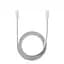 Кабель Xiaomi Braided Cable Type-C to Type-C 6A 120W 1m BHR087KGL White - миниатюра 1