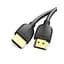 Кабель мультимедійний HDMI M to HDMI M 0.5m black Vention (AAIBD) - мініатюра 1