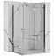 Душова кабіна Rea Fold N2 90x110 chrome REA-K7442 + REA-K7438, Хром, Універсальна, прозорий, хром - мініатюра 1