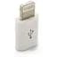 Перехідник micro USB to Lightning Extradigital (KBA1648) - мініатюра 1