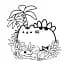 Розмальовка Pusheen - мініатюра 6