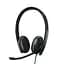 Гарнитура Sennheiser компьютерная стерео On-Ear ADAPT 165T USB II 3.5 мм USB однонаправленный Microsoft Teams 1.8 м Черный (1000902) - миниатюра 2
