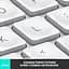 Клавіатура Logitech MX Keys Mini For Mac Wireless Illuminated Pale Grey (920-010526) - мініатюра 6