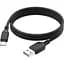 Дата кабель USB-C to USB-C 1.0m Cool silicone X90 black HOCO (6931474788443) - мініатюра 4