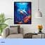 Набор для росписи "Акула" 40*50 см, IDEA2-GX47245, ТМ "99IDEAS" - миниатюра 3