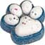 Сквіш антістрес UFT Squish Cat Paw Fluffy 4 Пухнаста лапка Blue - мініатюра 1