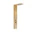 Душова панель Corsan Basti bamboo хром з термостатом B002TCH - мініатюра 3