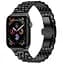 Браслет BeWatch для Apple Watch series 3/4/5/6 із шириною корпусу 42/44мм Link сталевий Чорний (1021401) - мініатюра 3