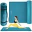 Килимок (мат) спортивний 4FIZJO NBR 190 x 100 x 1.5 см для йоги та фітнесу Sea Green (P-5905973407137) - мініатюра 2