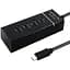 Хаб Usb Maiwo KH303, чорний, Type-C 3.1 - 4xUsb 3.0, кабель 29 см - мініатюра 1