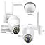IP PTZ-відеокамера з WiFi 4Mp Light Vision VLC-9248WIA (Tuya) f=3.6mm, ІЧ+LED-підсвічування, з мікрофоном (75-00302) - мініатюра 10