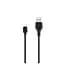 Дата кабель USB 2.0 AM to USB-C 2.0m 2.1A black XO (XO-NB103-TC-2-BK) - мініатюра 1
