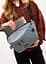 Жіноча cумка-бананка під ноутбук Sambag Urban Laptop блакитна 46 × 26 см (51411010) - мініатюра 6