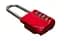 Замок JGG Jain 4 цифра RED Long Hook Padlock/Combination Lock (RED) - мініатюра 3
