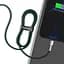 Кабель Baseus Cafule Metal USB - Lightning (M/M), 2.4A, 1 м Black (6953156202245) - миниатюра 3
