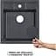 Кухонная мойка Lidz 460x515/200 BLA-03 черная (LIDZBLA03460515200) - миниатюра 6