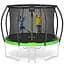 Батут із внутрішньою сіткою 4FIZJO Premium 10FT 312 см 4FJ0365 Black/Green (P-5907739314178) - мініатюра 2