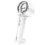 Портативний вентилятор Hoco HX61 Exquisite handheld folding fan 1200 mAh White - мініатюра 6