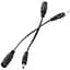 Переходник Toto DC 5.5 mm х 2.5 mm Female - DC3.5 mm х 1.35 mm Male Black - миниатюра 1