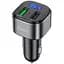 FM модулятор HOCO E67, Black, Box - мініатюра 1