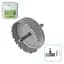 Свердло корончате Alloid Building Tools твердосплавне по металу 85 мм (TS-10085) - мініатюра 2