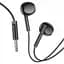 Наушники Borofone BM76 Ocean universal with mic пластиковые черные - миниатюра 4