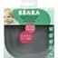 Силіконова тарілка на присосці Beaba Silicone Suction Plate, сіра (913550) - мініатюра 3