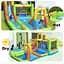 Надувний водний дитячий центр Costway Park Bounce House з гіркою (без вентилятора) - мініатюра 5