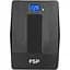 ДБЖ FSP iFP-2000, 2000ВА/1200Вт, LCD, Schukox4. 230V/50Hz ,w/o RJ45,w/ USB, Black, 12V/9Ahx2, CIS - мініатюра 1