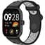 Ремінець DK CDK Silicone Sport Band Nike для Xiaomi Redmi Watch 4 (017600) (black / grey) - мініатюра 3