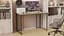 Комп'ютерний стіл Ferrum-decor Ханна 75x100x60 чорний ДСП Дуб Сонома 16мм (FRD-103472) - мініатюра 4