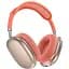 Беспроводные накладные наушники Hoco W55 Pleasing, BT5.4, AUX, TF, headphones, 800mAh, 90h, Pink - миниатюра 1