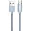 USB Cable Hoco U40A Magnetic Adsorption Type-C Grey 1.2m - мініатюра 1