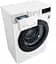 Пральна машина LG з фронтальним завантаженням F2V3HS6W, 7кг, 1200, A+++, Пар, глибина 45см, Дисплей, Інвертор, Білий (F2V3HS6W) - мініатюра 6