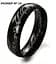 Кільце The Lord of the Rings Absolute Ring Володар кілець Кільце Всевладдя чорне 16 р. LOTR 164 - мініатюра 1