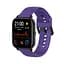 Ремінець силіконовий для смарт-годинника універсальний BeWatch S 20 мм Фіолетовий (1012355S) - мініатюра 6